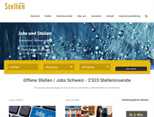 Tablet Screenshot of offene-stellen.ch